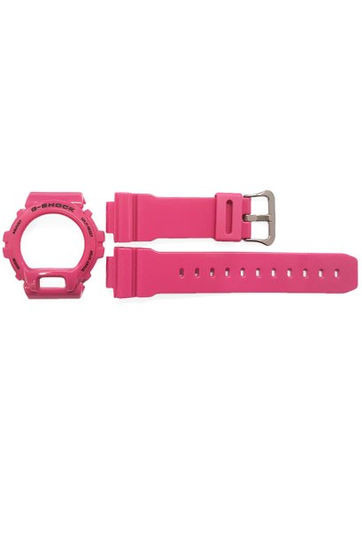 Casio G-Shock กรอบและสาย รุ่น DW-6900CS-4 (สีชมพู)